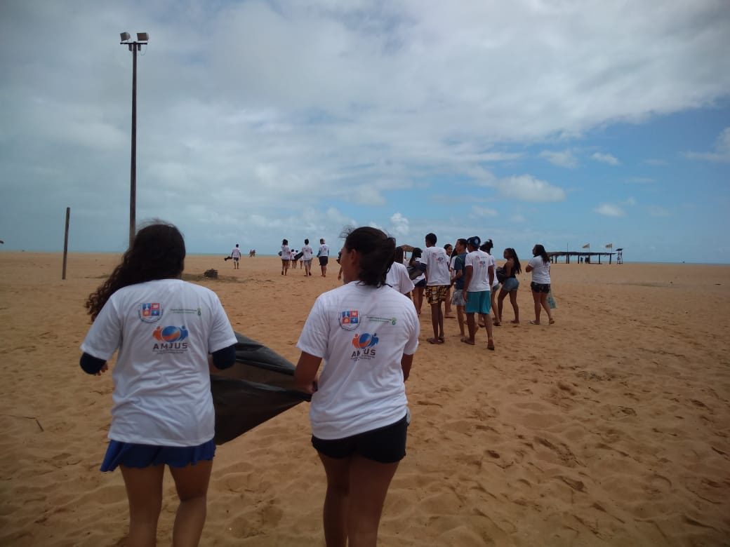 AMJUS apoia Dia Mundial da Limpeza em São Miguel do Gostoso